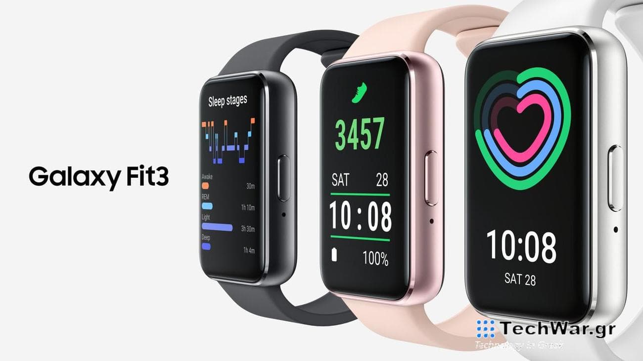 An official image of the Samsung Galaxy Fit 3.