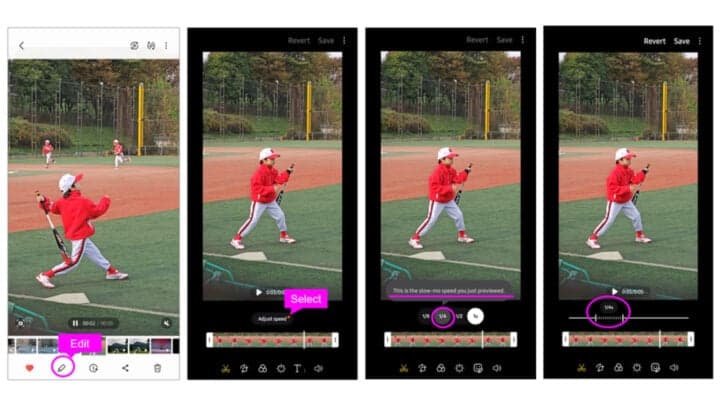 Samsung Galaxy S24 One UI 6.1 Instant Slow-Mo Επεξεργασία βίντεο