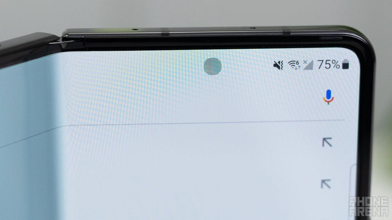 UDC στο Galaxy Z Fold 4 (Image Credit–PhoneArena) - Πείτε "Τυρί" με μεταμφίεση: Είναι αυτή η αυγή της selfie χωρίς εγκοπή;