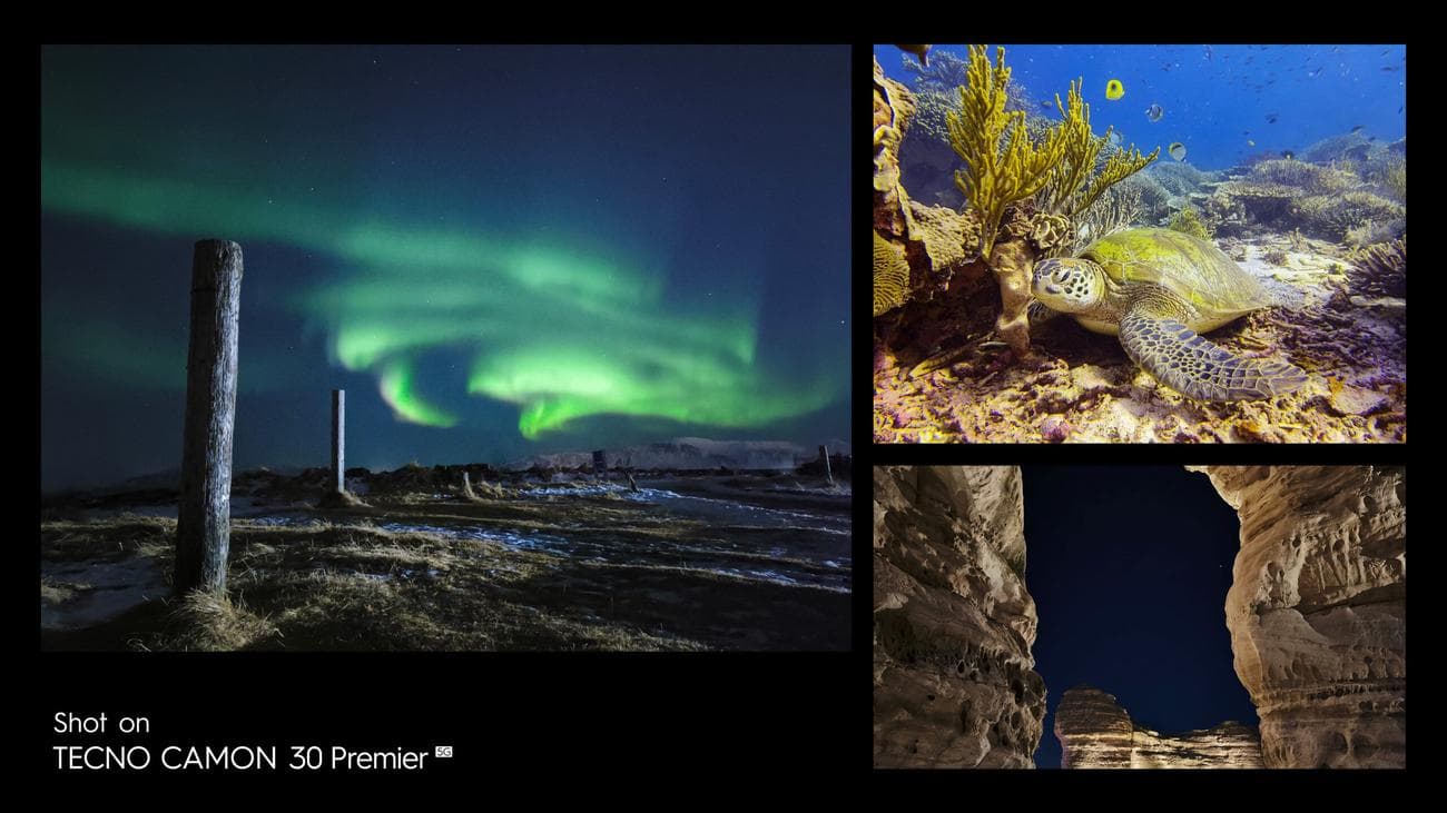 Το TECNO PolarAce βελτιώνει τη βιντεοσκόπηση σε ακραίες συνθήκες.