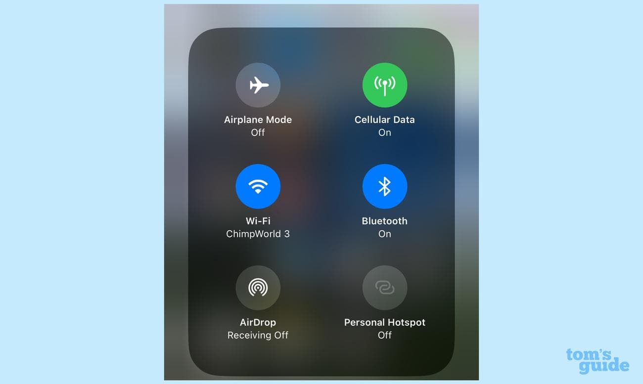 αντιμετώπιση προβλημάτων συνδεσιμότητας κινητής τηλεφωνίας για το iPhone στο Κέντρο εντολών