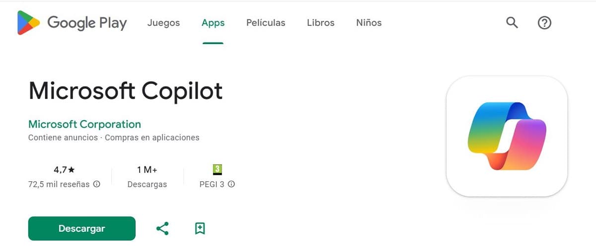 εφαρμογή copilot