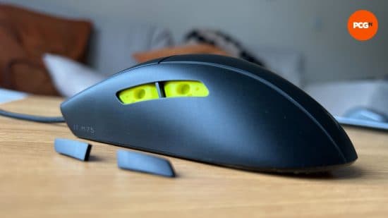 Τα κουμπιά καλωδίων Corsair M75 αφαιρέθηκαν 