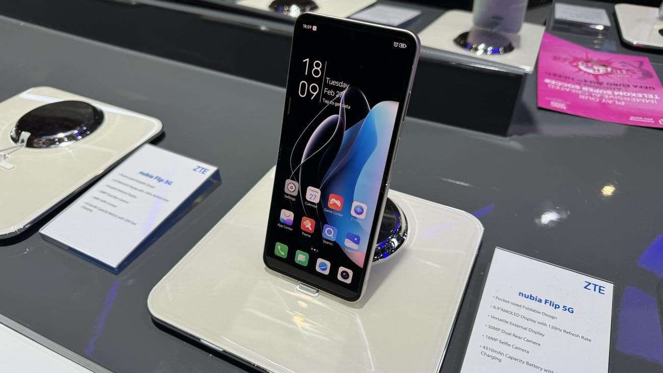 Εσωτερική οθόνη Nubia Flip 5G