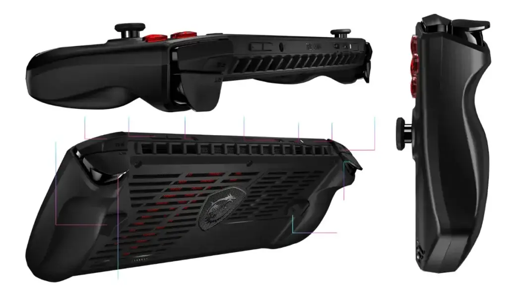 MSI Claw A1M Review: Controllers and Audio