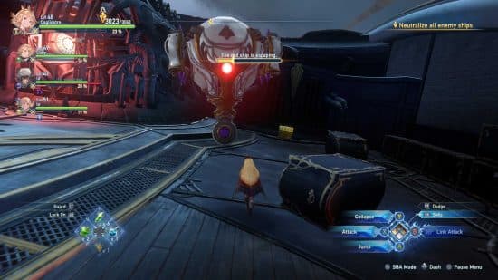 Η τοποθεσία του μυστικού όπλου του Rackam στο Granblue Fantasy Relink.