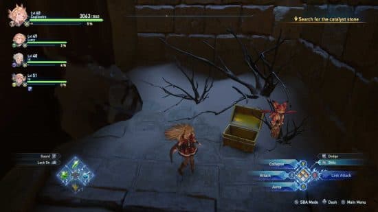 Η τοποθεσία του μυστικού όπλου της Ροζέτα στο Granblue Fantasy Relink.