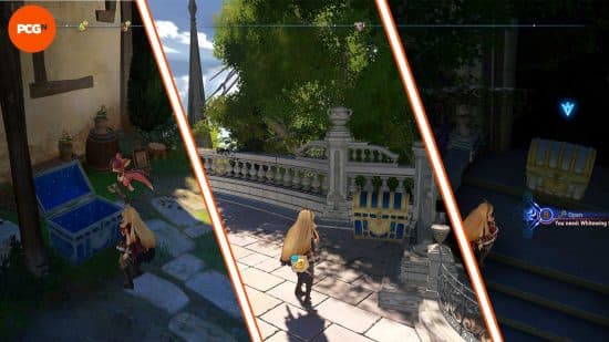 Τα σεντούκια Silver, Gold και Whitewing στο Granblue Fantasy Relink.