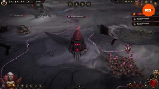 Ένα από τα οχυρά Archfiend, το οποίο μπορεί να νικηθεί στο Solium Infernum.