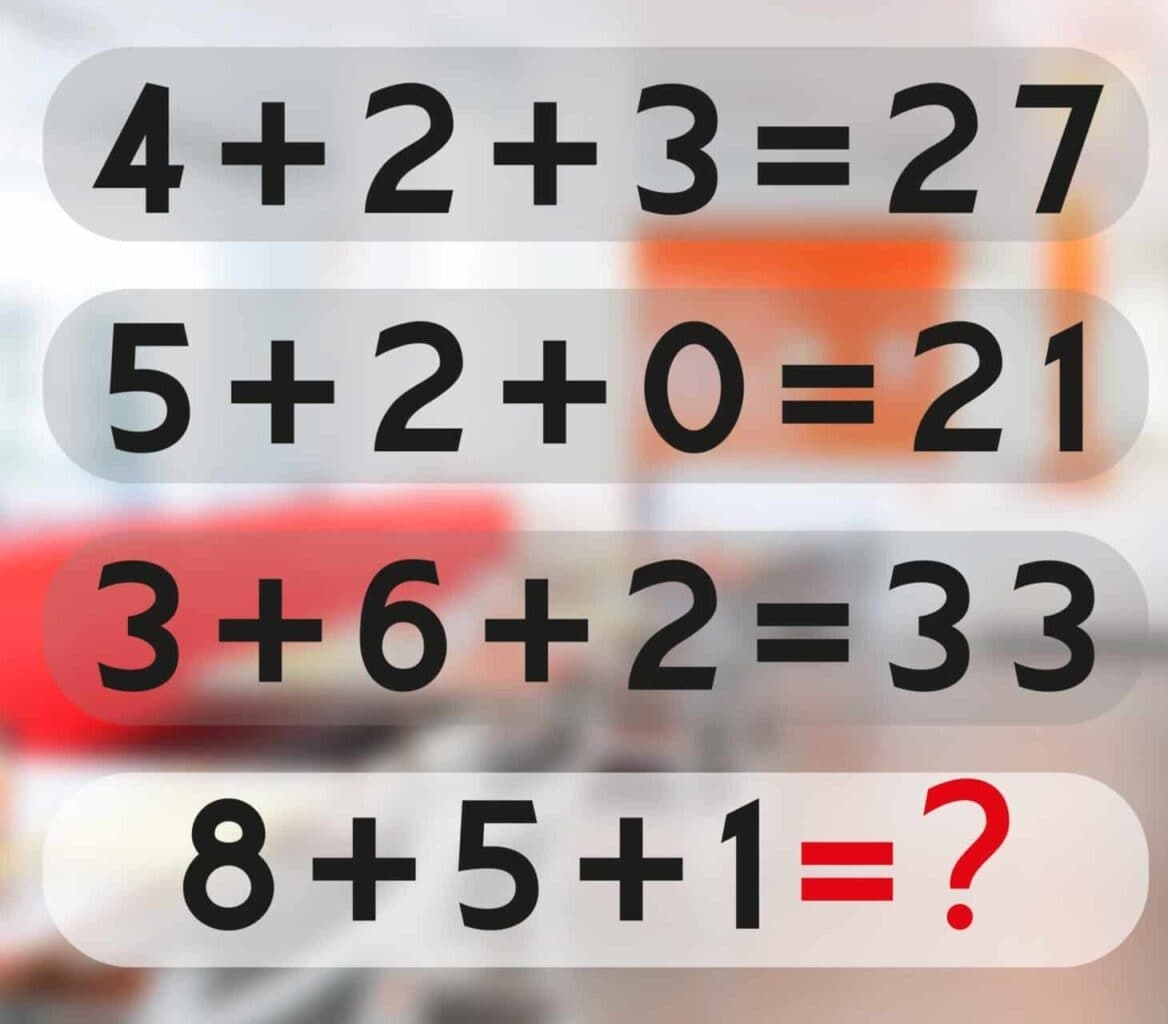 Τεστ IQ μαθηματικό παζλ