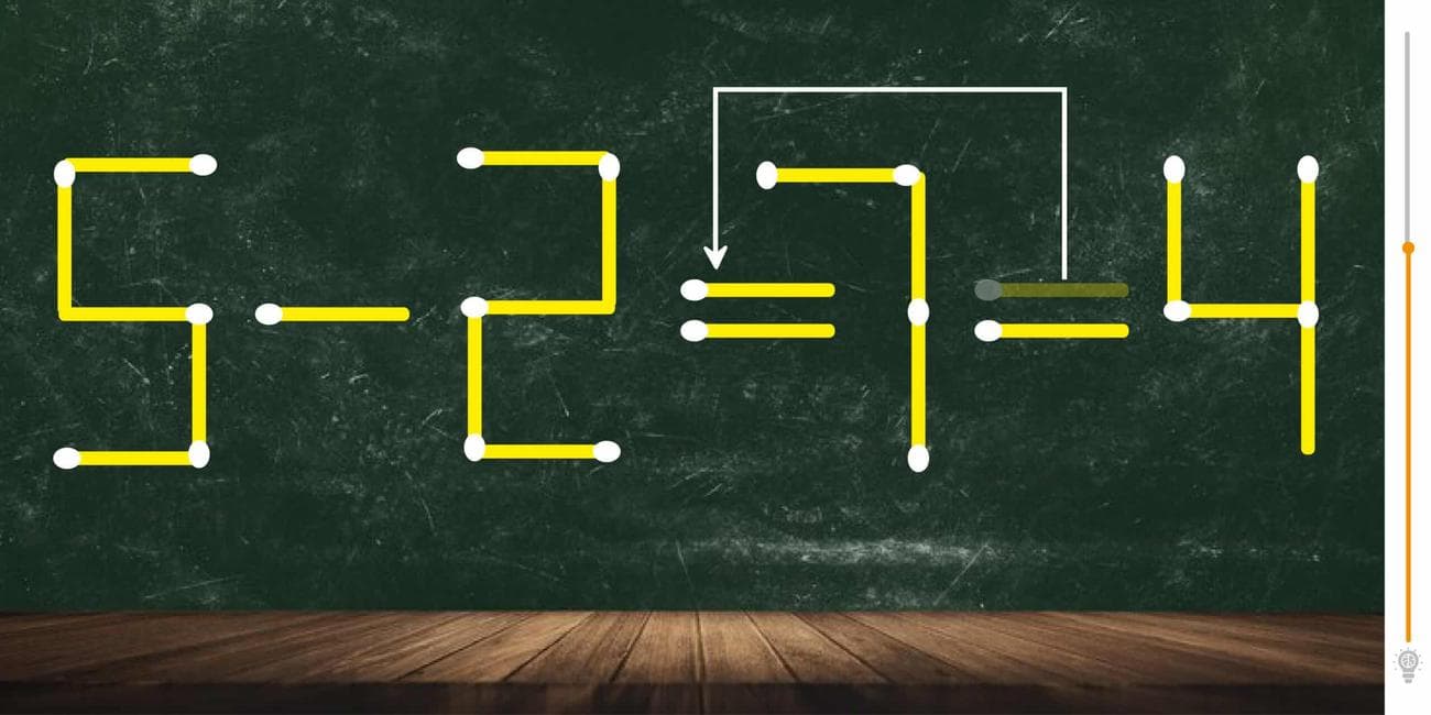 Τεστ IQ σπίρτο λύση