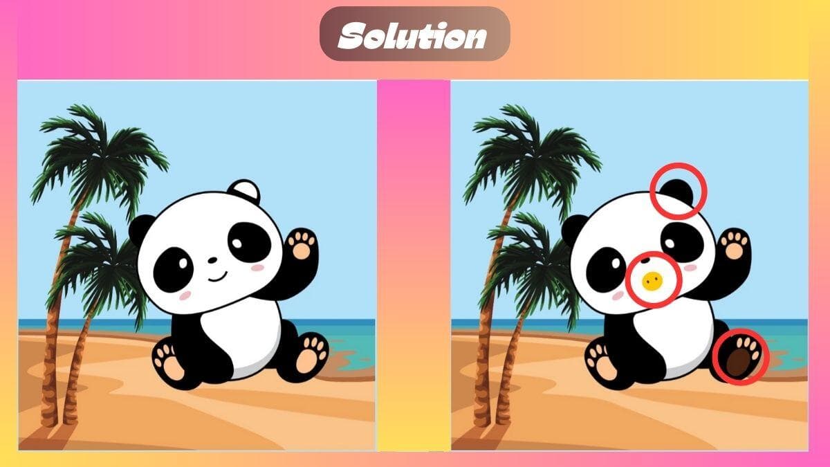 Τεστ παρατηρητικότητας διαφορές πάντα λύση