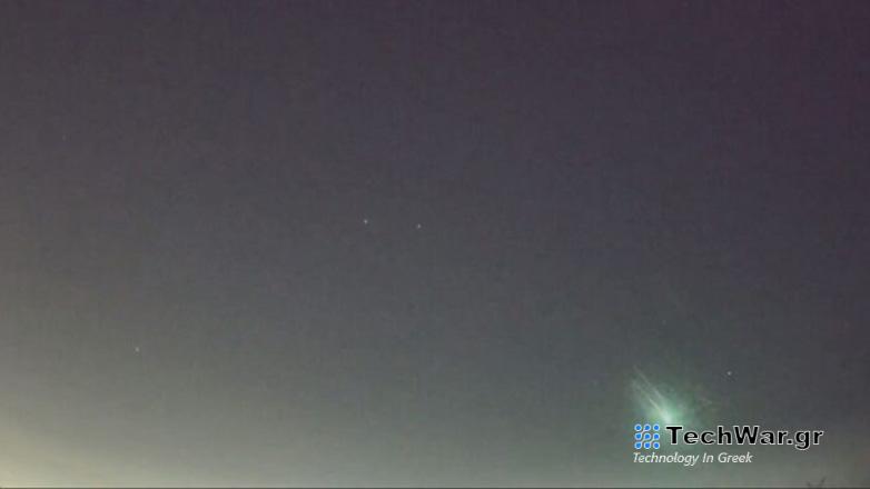 Πτώση μετεωροειδούς στο Μέτσοβο - Zougla