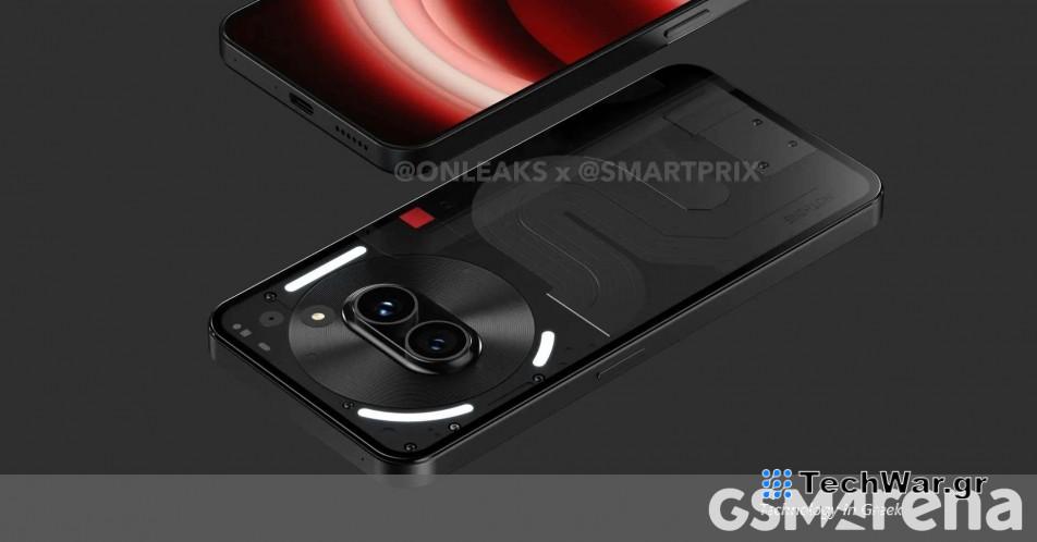Έφτασαν νέα renders του Nothing Phone (2a), ημερομηνία και τιμή στην Ινδία