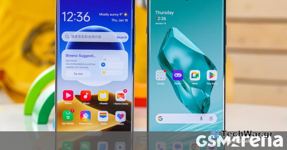 Κριτική ColorOS 14, Realme UI 5, OxygenOS 14 (Android 14)