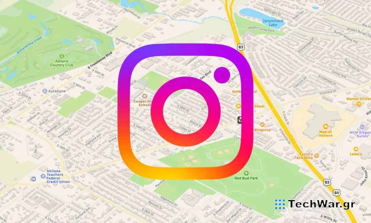 Παρακολούθηση τοποθεσίας φίλων στο Instagram με τον χάρτη "Friend Map"