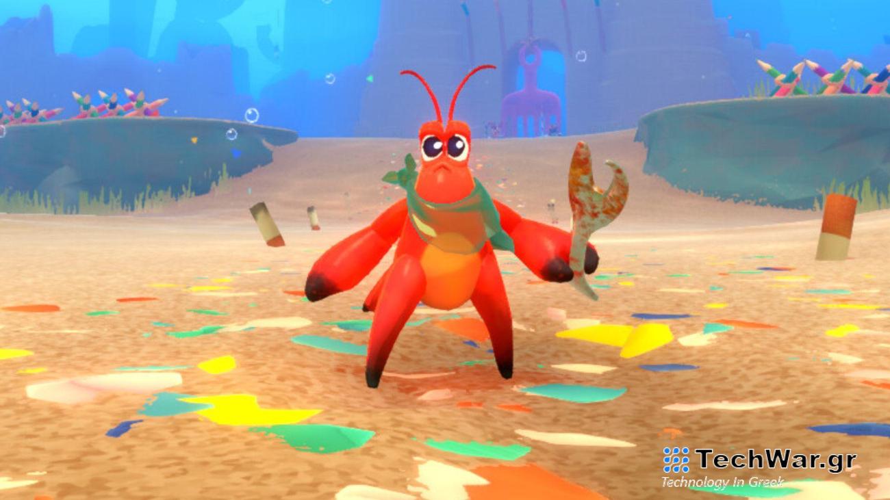 Μπορείτε να παίξετε ως καβούρι που αγαπά τα σκουπίδια σε αυτό το νέο indie παιχνίδι που θυμίζει ψυχές
