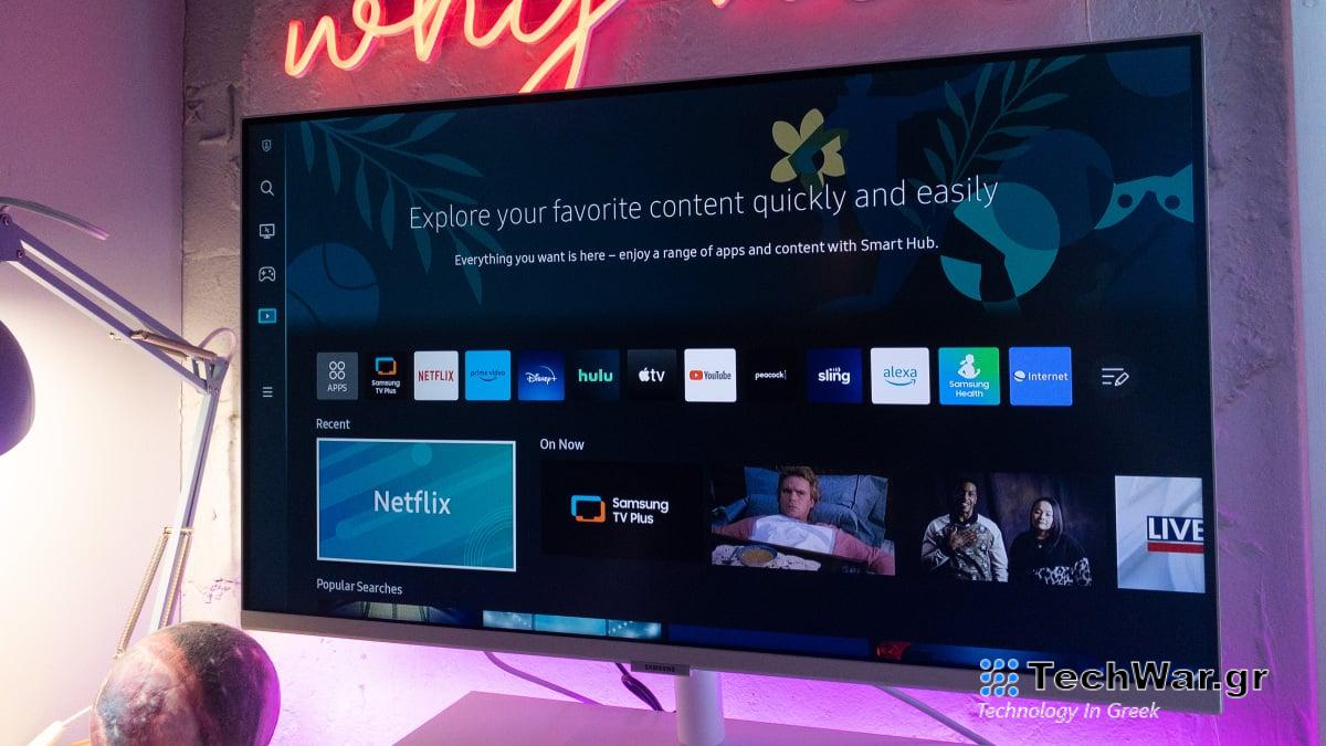 Ανασκόπηση: Περάσαμε 2 μήνες δοκιμάζοντας την έξυπνη οθόνη Samsung M70B