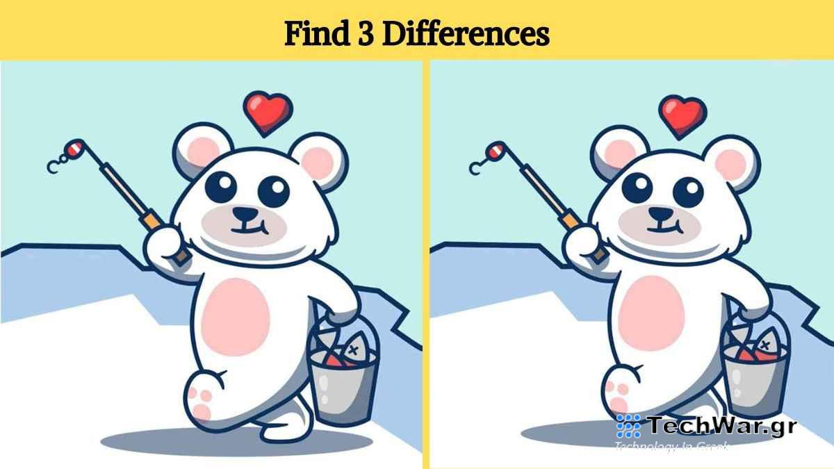 Τεστ παρατηρητικότητας διαφορές αρκουδάκι