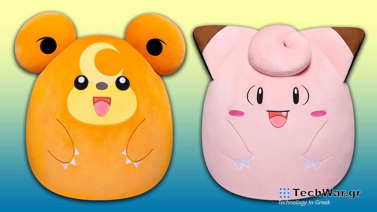 Δύο νέα Pokemon Squishmallows είναι διαθέσιμα στο Amazon