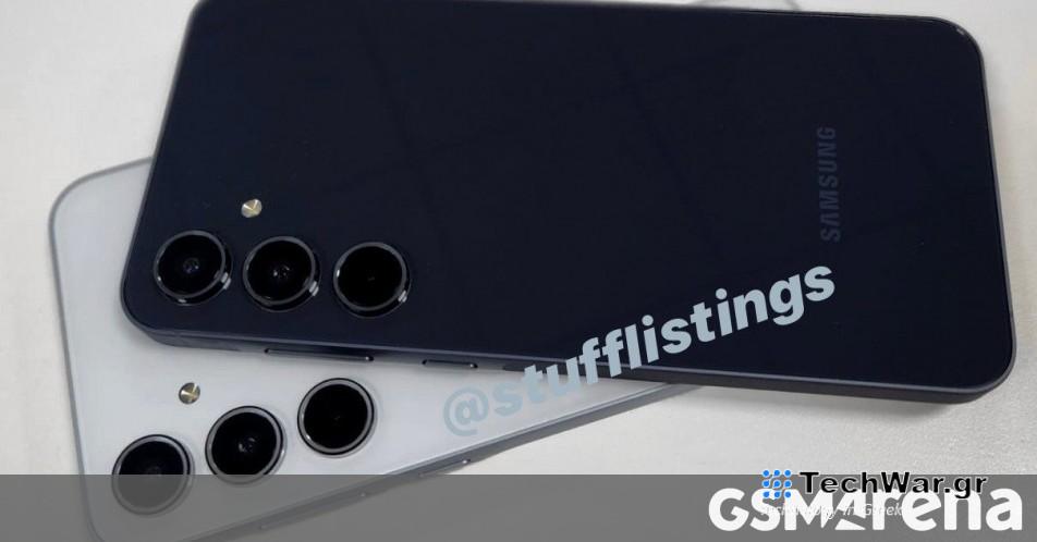 Το Samsung Galaxy A55 πρωταγωνιστεί σε ζωντανές εικόνες που παρουσιάζουν το μεταλλικό του πλαίσιο
