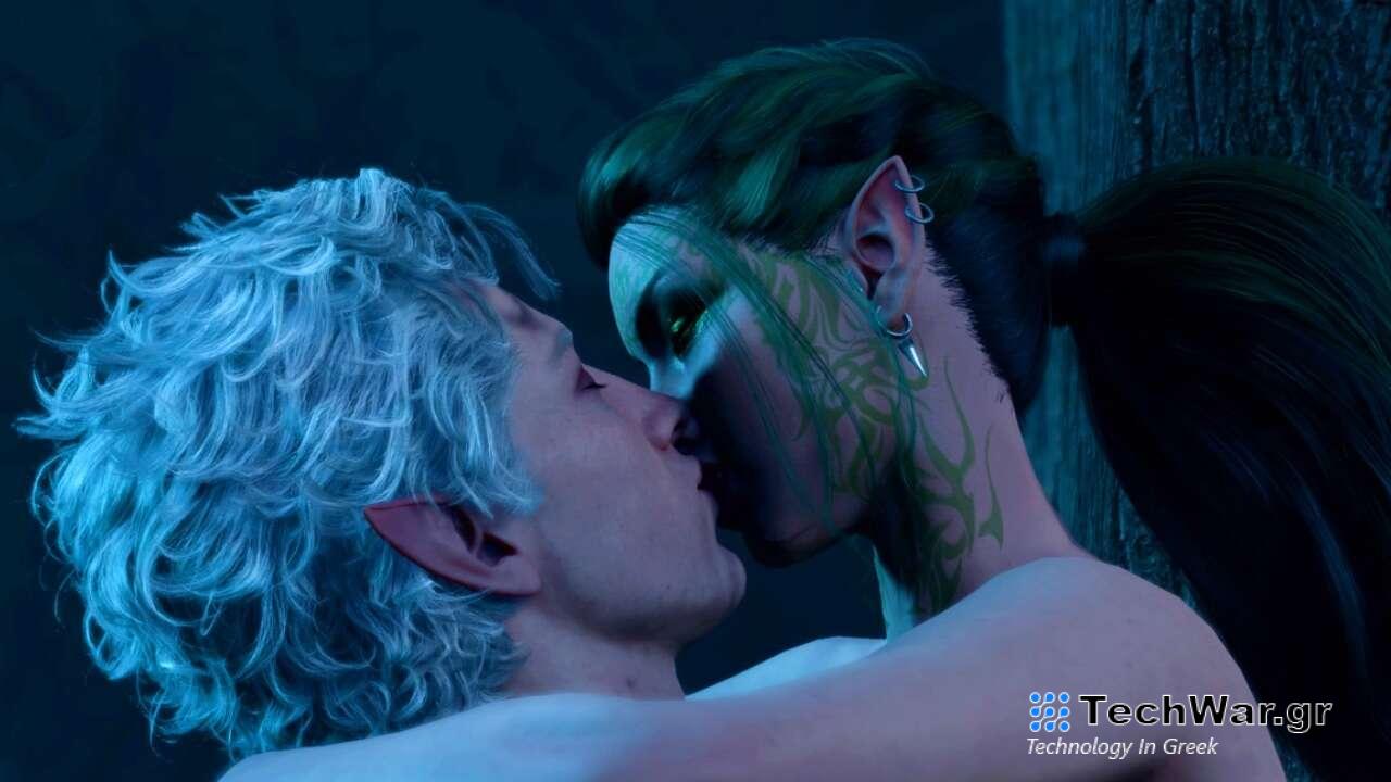 Το νέο μπάλωμα Baldur's Gate 3 βελτιώνει το φιλί