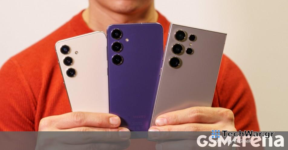 Η γενιά του Samsung Galaxy S24 σημειώνει ρεκόρ προπαραγγελιών στην Ολλανδία
