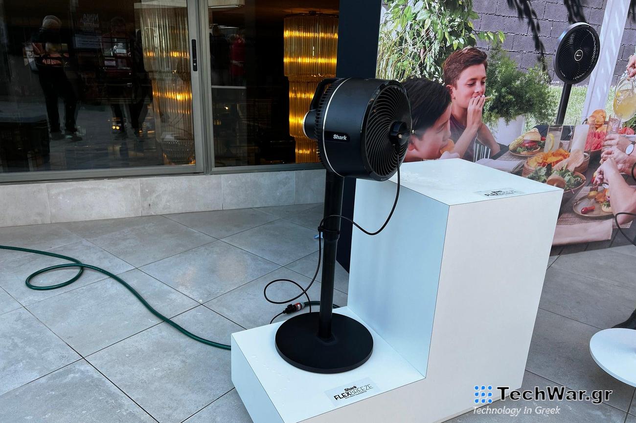 Το Shark προσθέτει ασύρματο ανεμιστήρα FlexBreeze και νέους καθαριστές αέρα