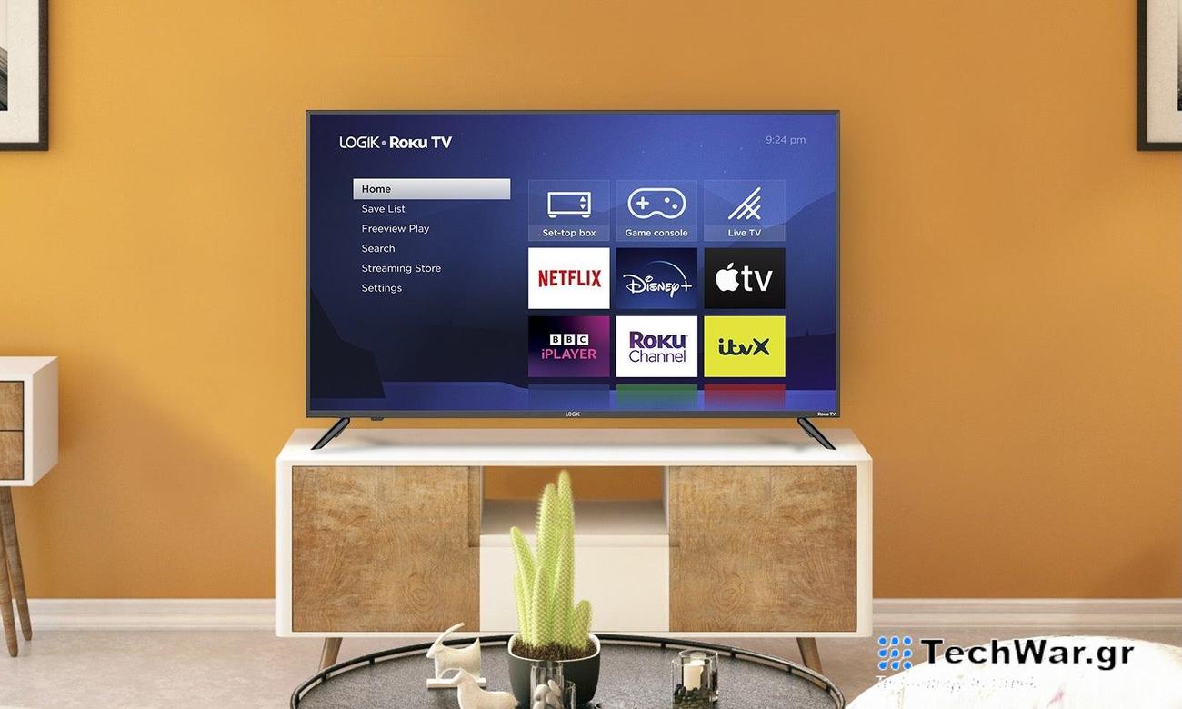Το Logik Roku TV ανακοινώθηκε ως αποκλειστικό Currys