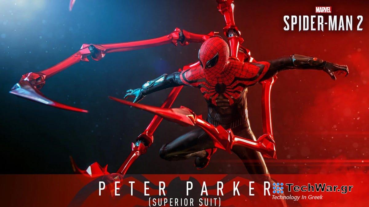 Η τελευταία φιγούρα του Spider-Man 2 της Hot Toys είναι κυριολεκτικά ανώτερη

