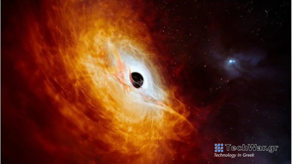Επιστήμονες εντόπισαν κολοσσιαία και αδηφάγα μαύρη τρύπα