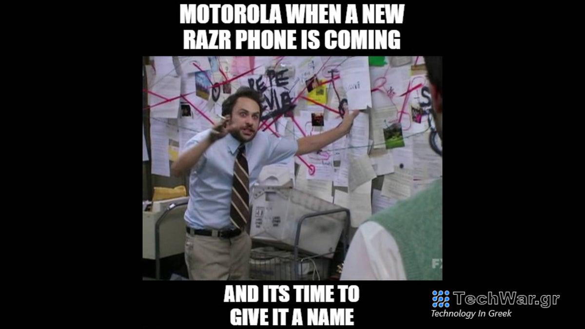 Μιμίδιο της εβδομάδας: Ξεπερνώντας το σύστημα ονομασίας του Τριγώνου των Βερμούδων της Motorola Razr
