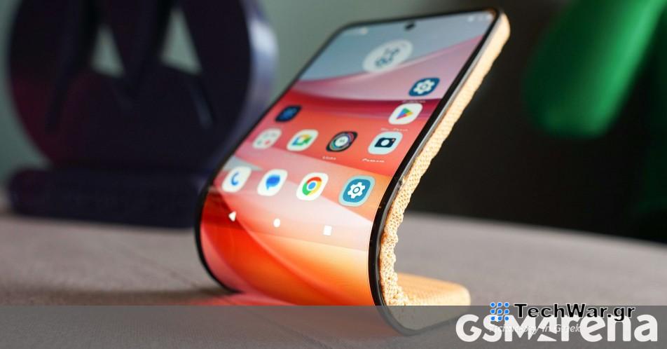 Πρόχειρη εφαρμογή Motorola Adaptive Display Concept στο MWC 2024
