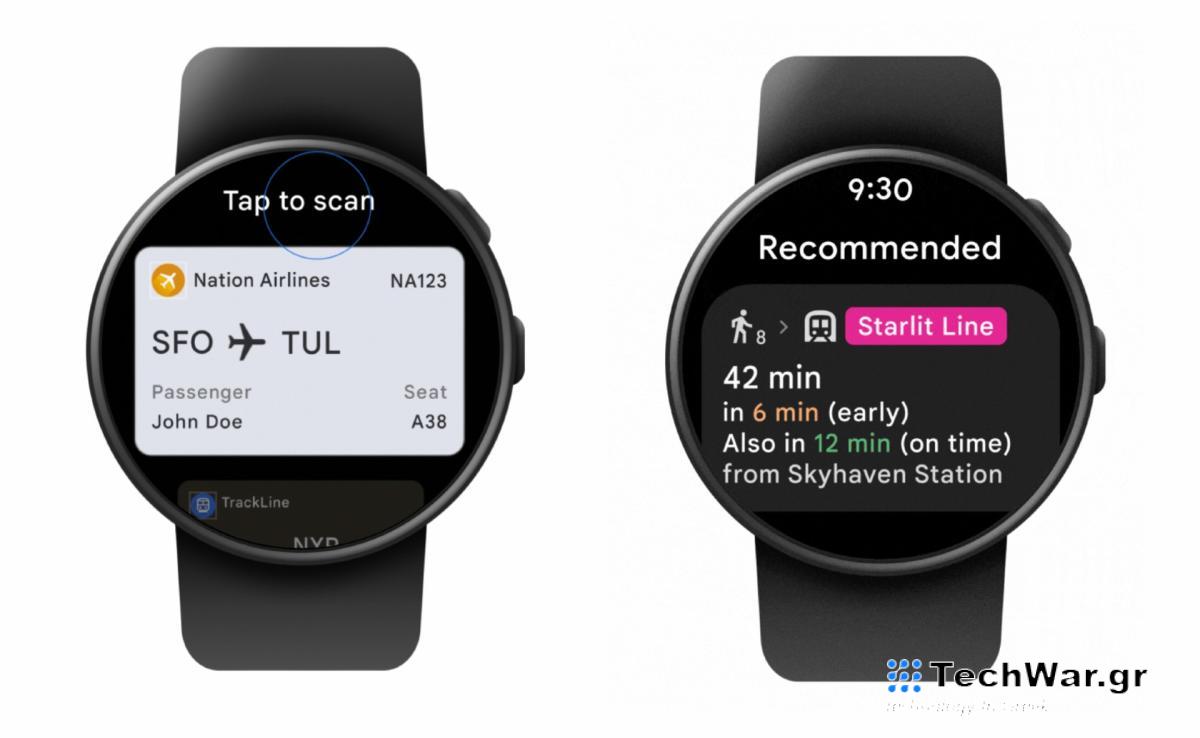 Η Google φέρνει τελικά τα πάσο του Πορτοφολιού στα ρολόγια Wear OS μαζί με οδηγίες συγκοινωνίας