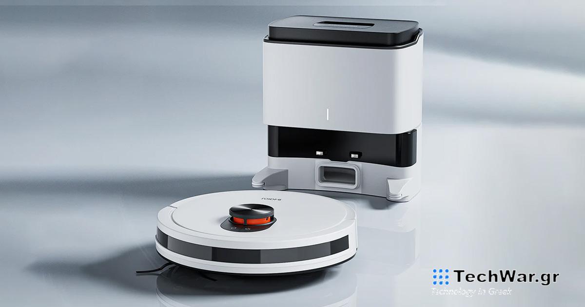 Νέα ρομποτική ηλεκτρική σκούπα 3800 pa με αυτόματο σταθμό
