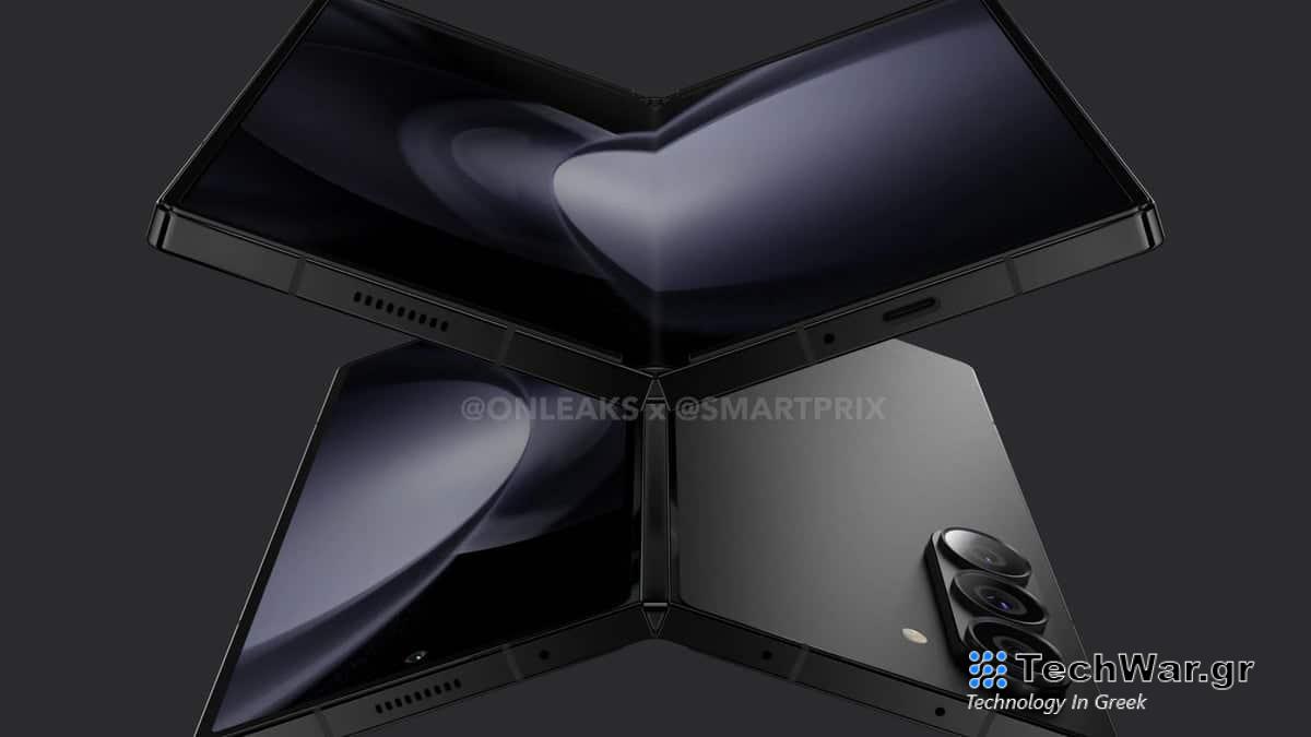 Samsung Galaxy Z Fold 6, Samsung Galaxy Z Fold 6: Render αποκαλύπτουν boxy εμφάνιση, μεγαλύτερο πλάτος