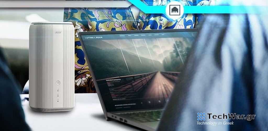 Η Acer φέρνει την ταχύτητα και την ευκολία του mobile broadband σε σπίτια και μικρές επιχειρήσεις με το νέο router 5G CPE