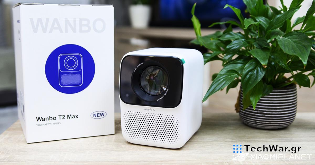 Τιμή ρεκόρ 139€ στην αποθήκη της ΕΕ: Ο ΝΕΟΣ προβολέας Wanbo T2 Max έχει φωτεινότητα 450 ANSI, Android και Netflix