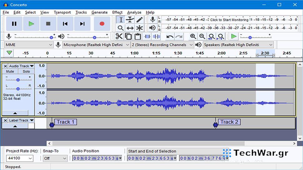Audacity OpenVINO