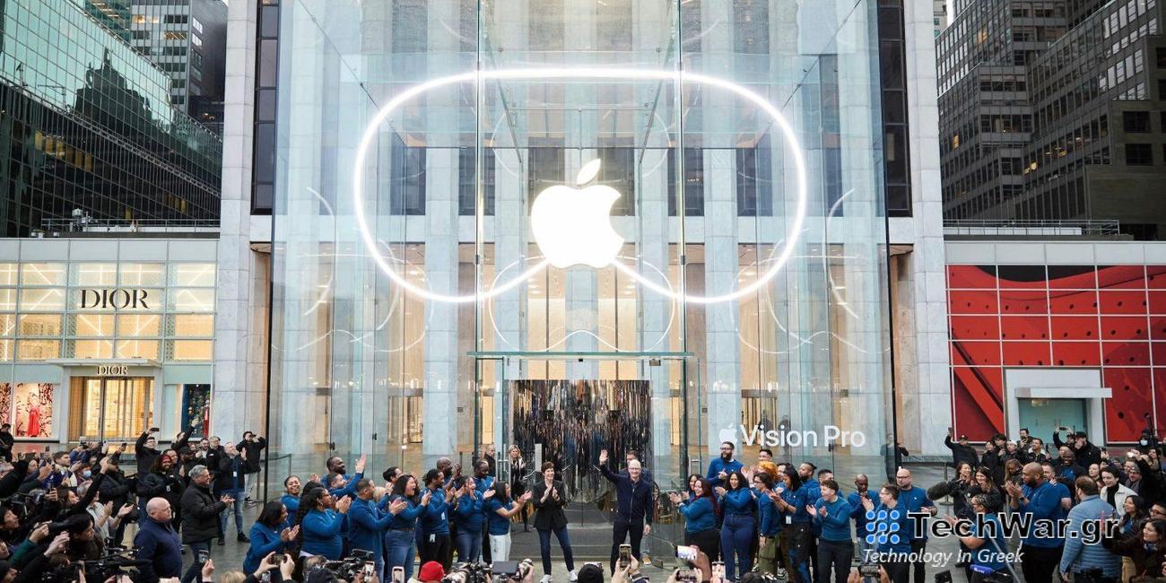 Ο Tim Cook συγκρίνει την κυκλοφορία του Vision Pro με την κυκλοφορία του iPhone σε σημείωμα προς τους υπαλλήλους