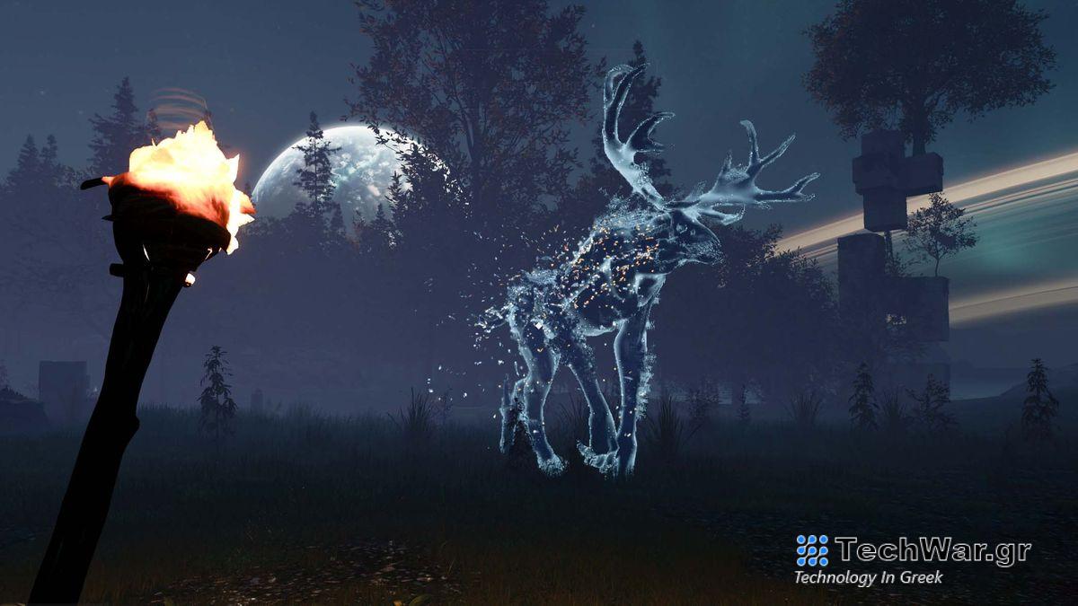 Nightingale night scene.