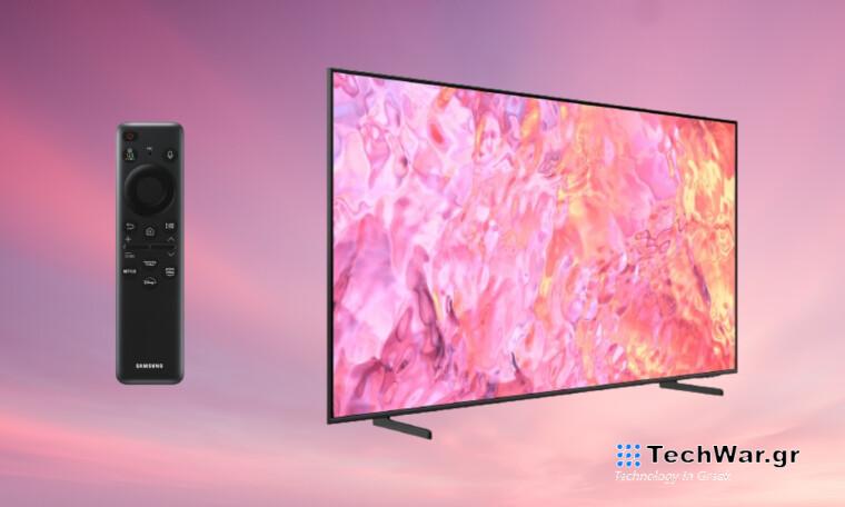 Οι έξυπνες τηλεοράσεις Samsung 55", 65", 70" και 85" QLED 4K Q60C επιστρέφουν τώρα στη χαμηλότερη τιμή τους