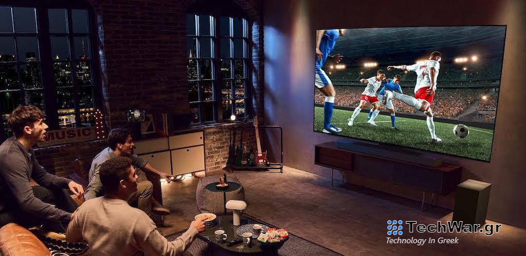 Οι τηλεοράσεις LG προσφέρουν ασυναγώνιστη παρακολούθηση αθλητικών εκδηλώσεων