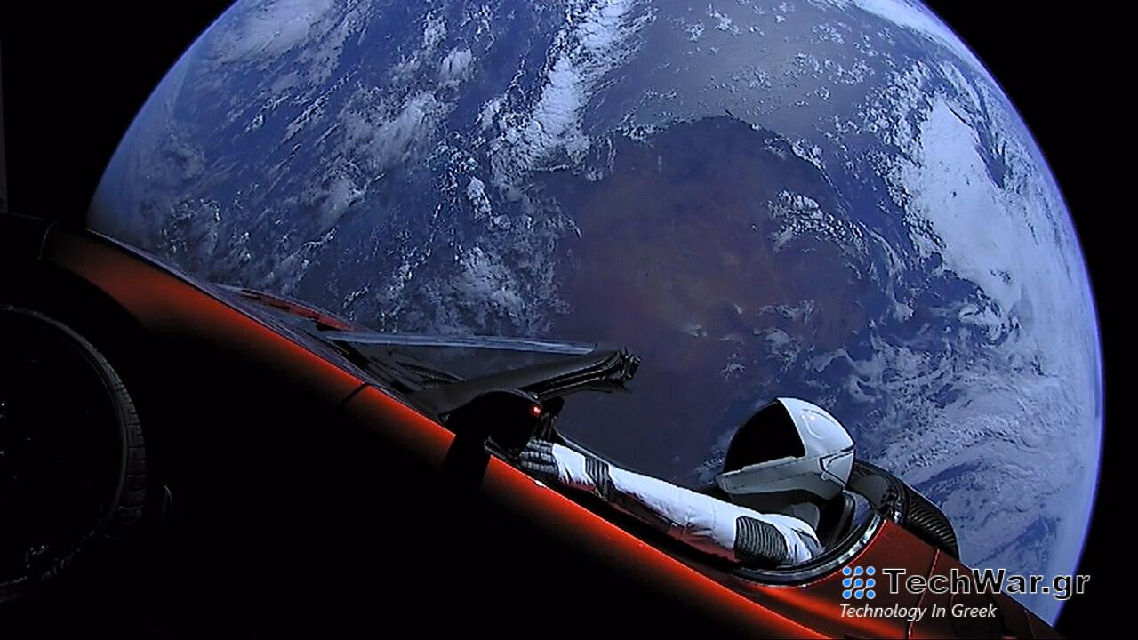 Έλον Μασκ Tesla Roadster