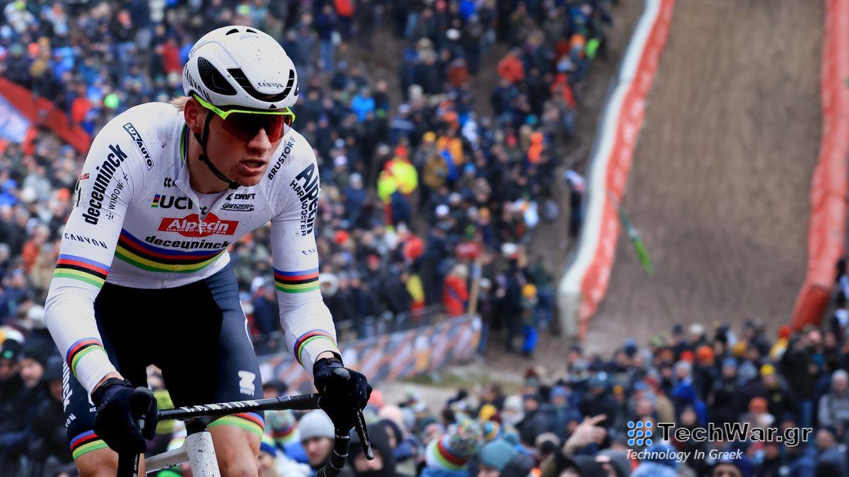 Mathieu Van Der Poel way out in front in Cyclocross