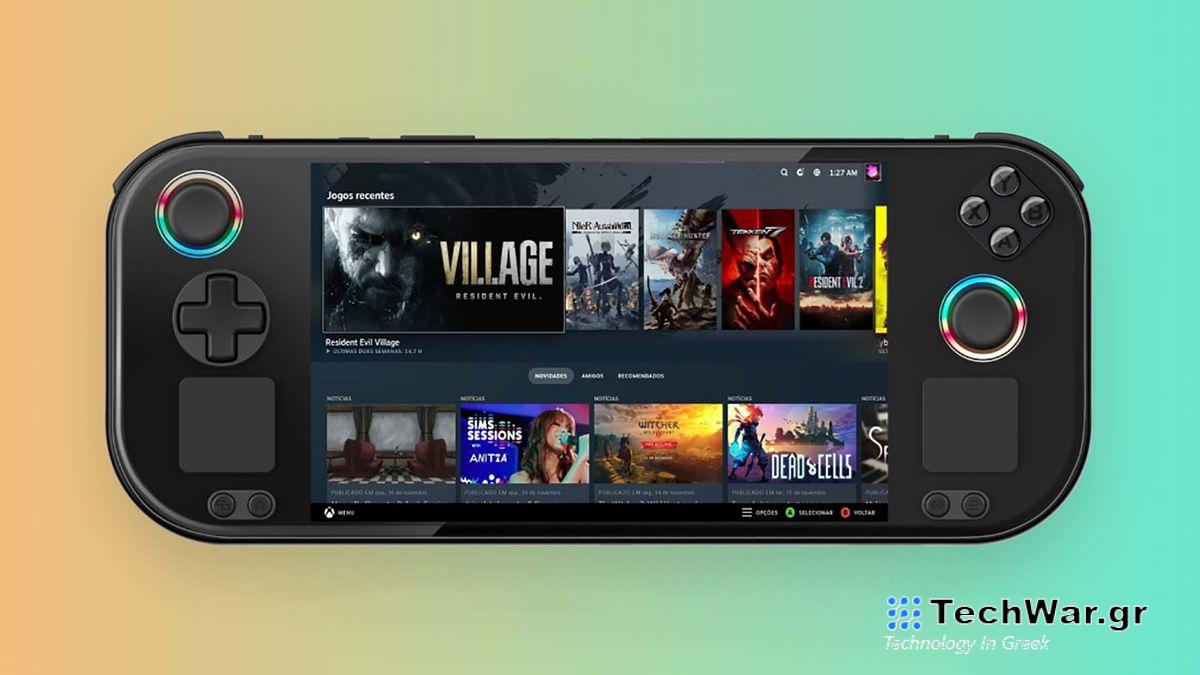 Manjaro Orange Pi Neo gaming handheld