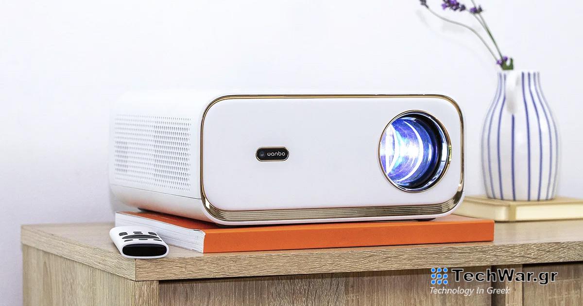 Το Wanbo X5 είναι ο πιο πρόσφατος προβολέας Full HD της μάρκας με φωτεινότητα έως και 1100 ANSI