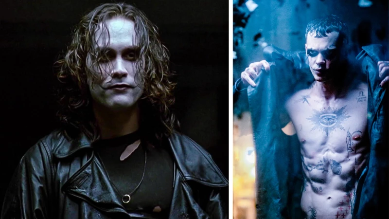 Το Κοράκι: Αγνώριστος ο Bill Skarsgard στο remake της ταινίας (ΦΩΤΟ)