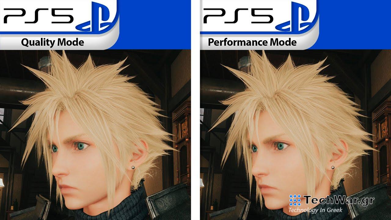 final fantasy 7 rebirth demo comparison video ps5