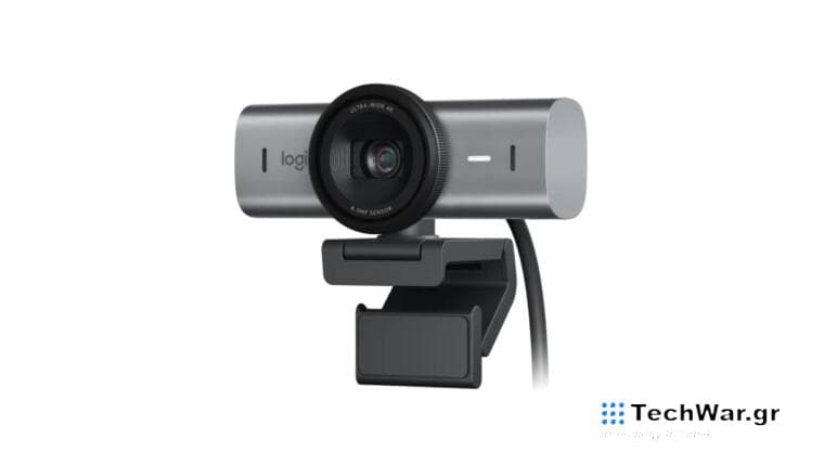 The Logitech MX Brio webcam